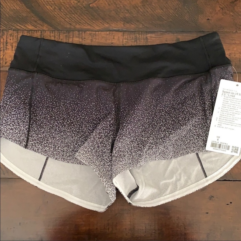 Rare speed up lululemon shorts